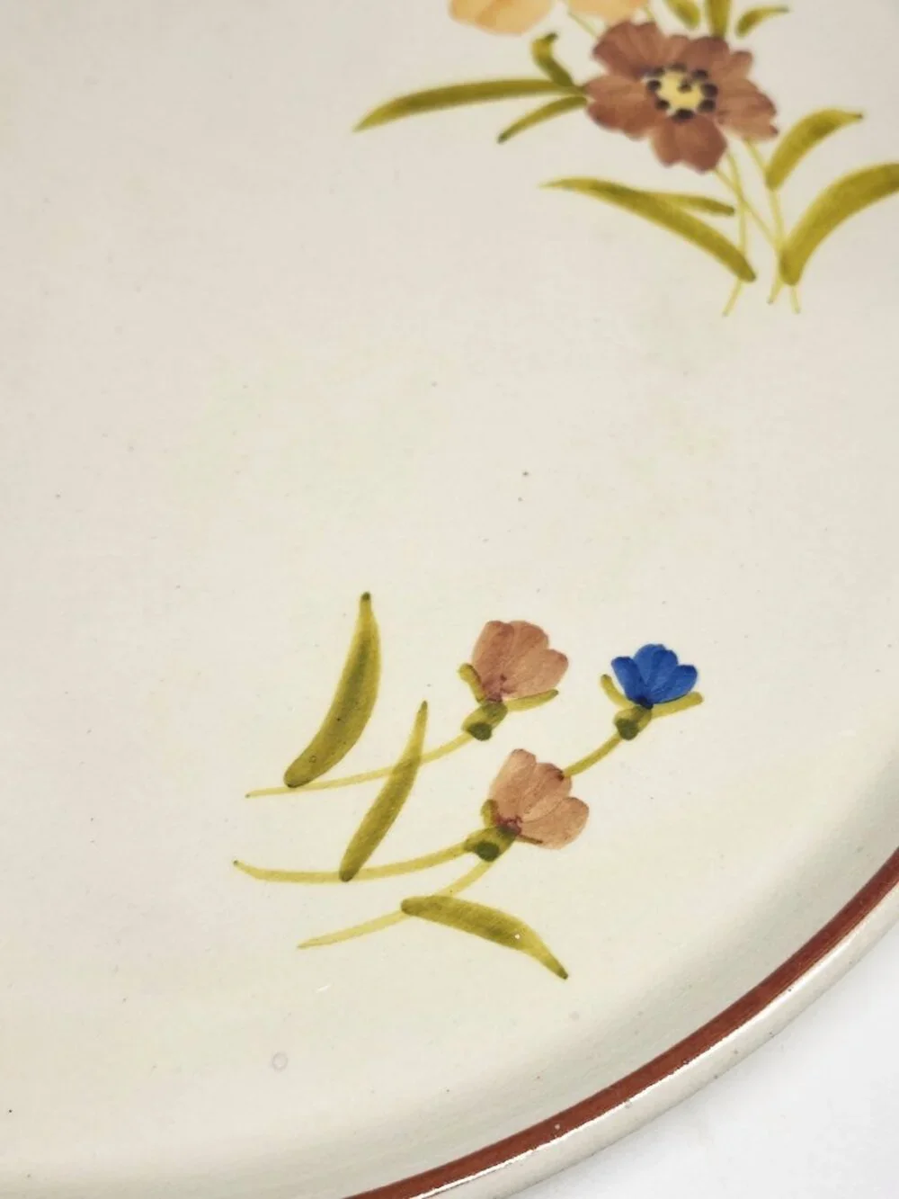 Hand Painted Serving Plate 12